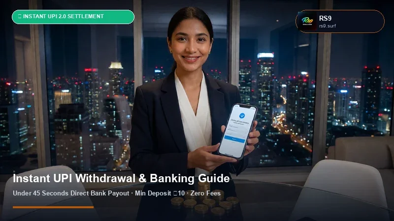 RS9 Instant UPI Withdrawal & ₹100 INR Deposit Tutorial